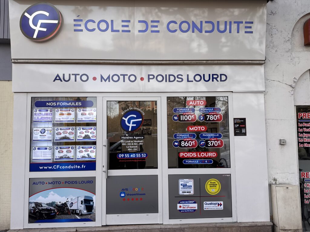 auto-école CF Conduite Le Raincy